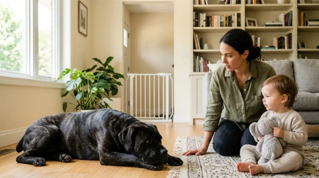 Cane Corso Toddlers Need Clear House Rules, Ages 1 to 4